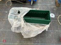13 X 23'' GREEN PLASTIC PLANTERS