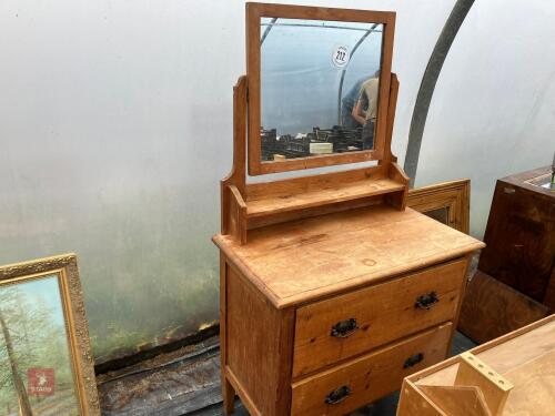 DRESSING TABLE AND MIRROR