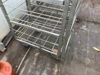 SMALL METAL TRANSPORT TROLLEY - 2