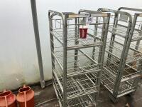 SMALL METAL TRANSPORT TROLLEY - 3