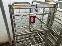 SMALL METAL TRANSPORT TROLLEY - 4