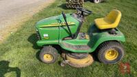 JOHN DEERE LT166 RIDE ON MOWER - 4