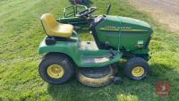 JOHN DEERE LT166 RIDE ON MOWER - 8