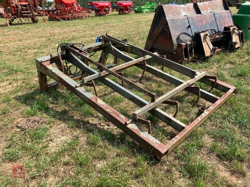 HOMEMADE FLAT 8 GRAB/BIG BALE GRAB