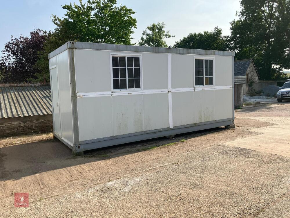 5.9M X 2.52M INSULATED OFFICE CONTAINER
