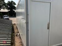 5.9M X 2.52M INSULATED OFFICE CONTAINER - 20