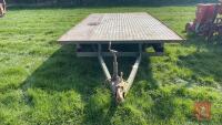 12' X 6' FLAT BED TRAILER - 3