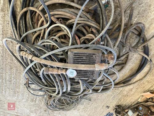 VARIOUS RUBBER PIPING ETC