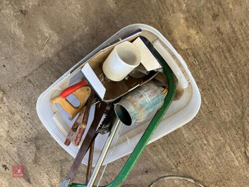 BOX OF WORKSHOP HAND TOOL