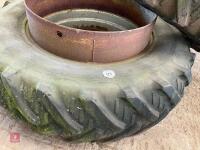KLEBER REAR DUEL TRACTOR WHEELS/TYRES - 2