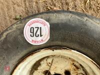 SMALL TRAILER WHEEL AND TYRE - 3