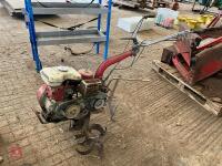 GARDEN ROTAVATOR WITH HONDA ENGINE
