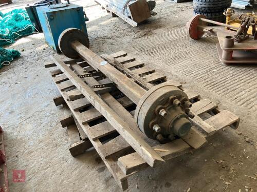 TRAILER AXLE