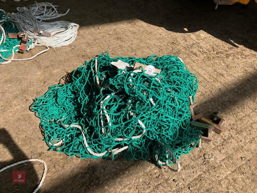 8M X 10M SAFETY NET AND BRACKETS