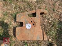 2 X RENAULT FRONT TRACTOR WEIGHTS