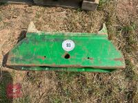JD TOMBSTONE FRONT WEIGHT MOUNTED BLOCK - 2