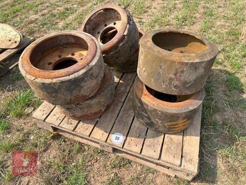 7 X IDLERS OF JD RT RANGE