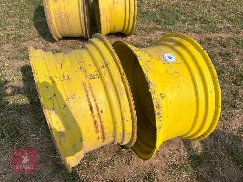 2 X 32'' JD WHEEL RIMS