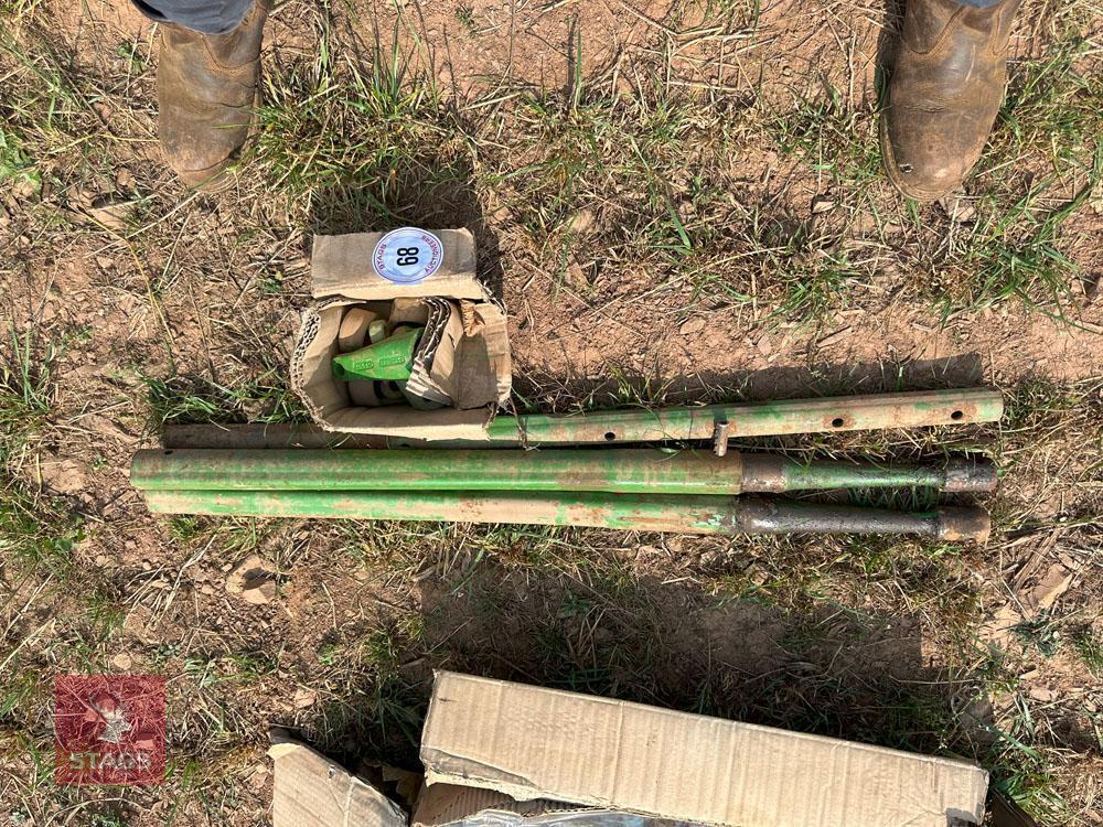 3 X KRONE RAKE ARMS & SPARES