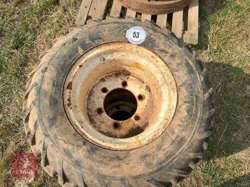2 X 31 X 15.50-15 WHEELS AND TYRES