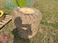 2 X 31 X 15.50-15 WHEELS AND TYRES - 2