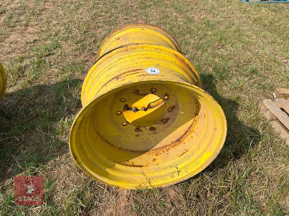 2 X JD WHEEL RIMS