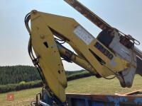 28' TIMBER/UTILITY TRAILER C/W CRANE - 4