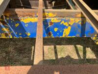 28' TIMBER/UTILITY TRAILER C/W CRANE - 14