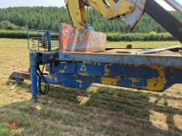 28' TIMBER/UTILITY TRAILER C/W CRANE - 16