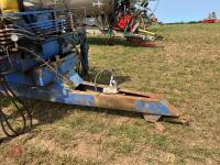 28' TIMBER/UTILITY TRAILER C/W CRANE - 27