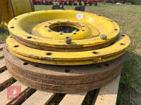 8 X JD INNER WHEEL RIMS