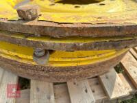 8 X JD INNER WHEEL RIMS - 3