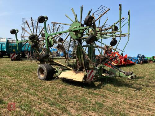 2006 KRONE SWADRO 1250 4 ROTOR RAKE