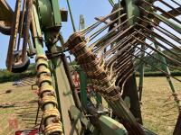 2006 KRONE SWADRO 1250 4 ROTOR RAKE - 30