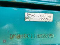 2017 ROLLAND 6835 18T SILAGE TRAILER - 26