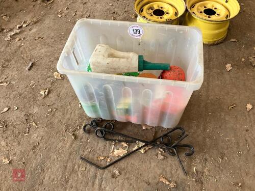 BOX OF TRACTOR OIL FILTERS