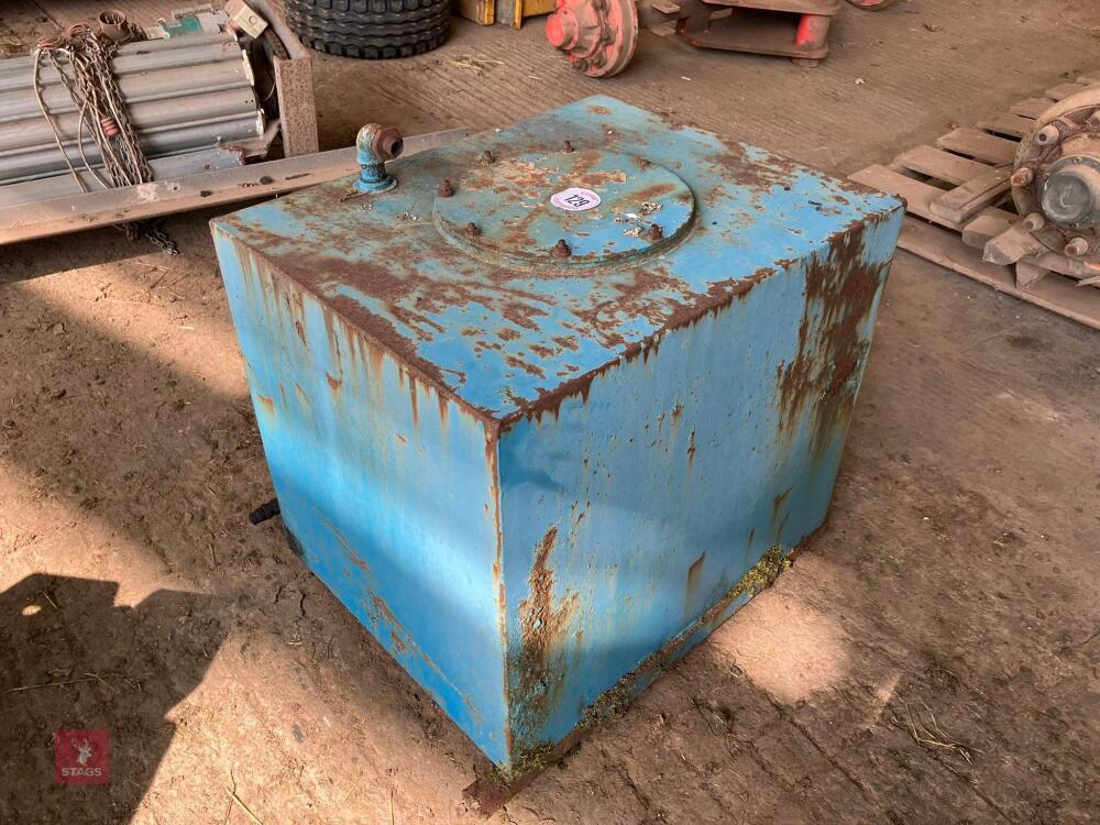 BLUE METAL TANK