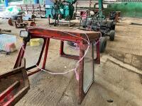CAB, WINGS & VARIOUS METAL WORK - 6