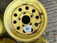 SET OF 4 JD GATOR WHEEL RIMS - 3