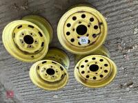 SET OF 4 JD GATOR WHEEL RIMS - 4
