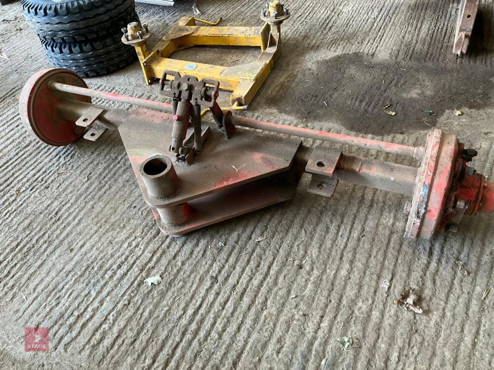 TRAILER AXLE