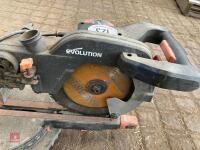 EVOLUTION 240V SKILSAW - 2