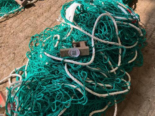 7M X 15M SAFETY NET/BRACKETS & ROPE
