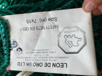 7M X 15M SAFETY NET/BRACKETS & ROPE - 2