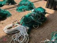 7M X 15M SAFETY NET/BRACKETS & ROPE - 4