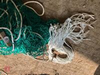 7M X 15M SAFETY NET/BRACKETS & ROPE - 5