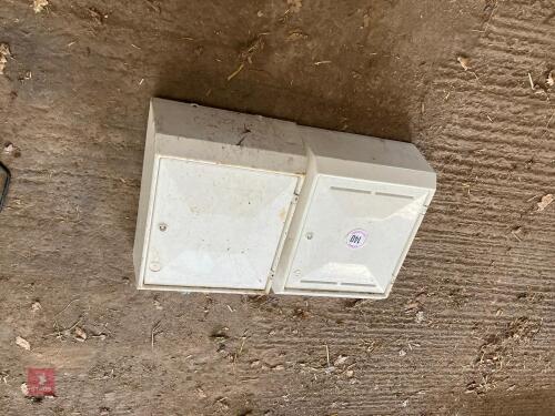2 X ELECTRICAL FUSE HOUSING BOXES