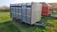 I/W CATTLE TRAILER (1995) TA512G 12' - 8