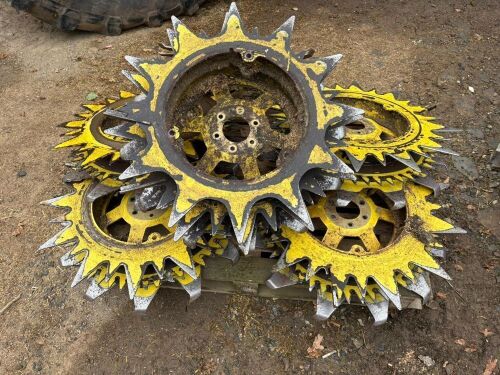 6 X GATHERING DRUMS FOR KEMPER MAIZE HEADER