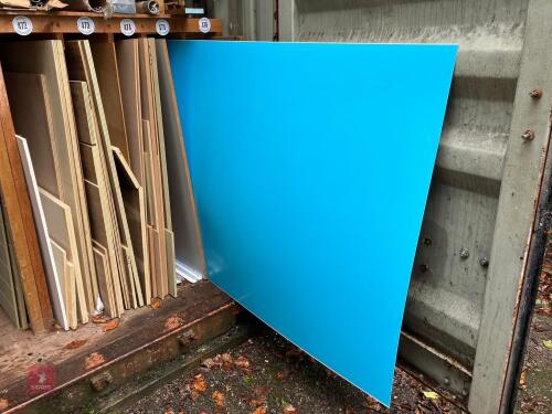 MDF AND PLASTIC SHEETING